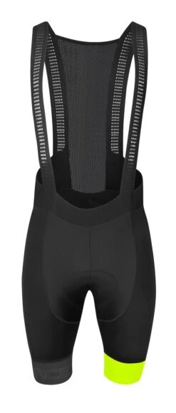 Force Fashion Bibshorts M/Innlegg Sort/Gul
