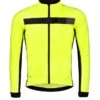 Force Frost Softshell Vinter Sykkeljakke Neon Gul / Sort