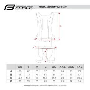 Force Gold Bibshorts Med Innlegg 3 Force Gold Bibshorts Med Innlegg - Bilde 3