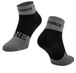 Force One Sokker Grå/Sort