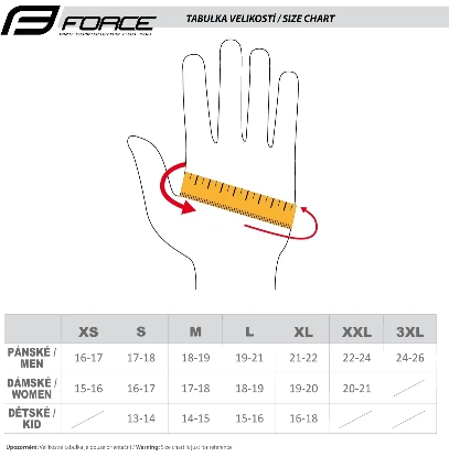 Force Power MTB Hansker Sort/Blå - Bilde 3