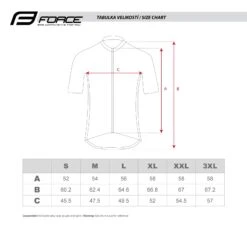 Force Pure Sykkeltrøye Gul -Force Butikk Force Pure Cykeltroeje Gul 1634831331 02