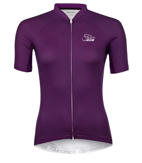Force Pure Sykkeltrøye Dame Lilla 1 Force Pure Sykkeltrøye Dame Lilla