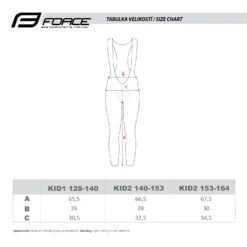 Force Reflex Line Bukser M/Seler Og Innlegg Sort Til Børn -Force Butikk Force Reflex Line Bukser med seler o 1585045762 02 1