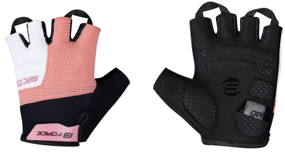 Force Sector Lady Sykkelhansker Sort/Fersken