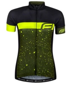 Force Spray Sykkeltrøye Til Kvinner Sort/Neon