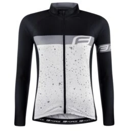 Force Spray Langermet Trøye Dame Sort / Hvit