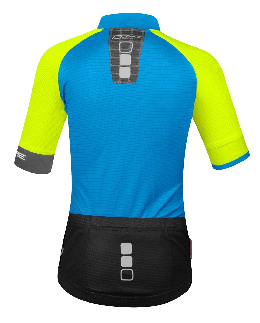 Force Square Trøye Barn Gul/Blå 2 Force Square Trøye Barn Gul/Blå - Bilde 2