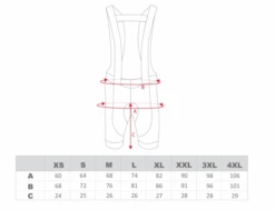 Force Team Pro Bibshorts M/Innlegg Sort -Force Butikk Force Team Pro Bibshorts med indlaeg 1644569558 04