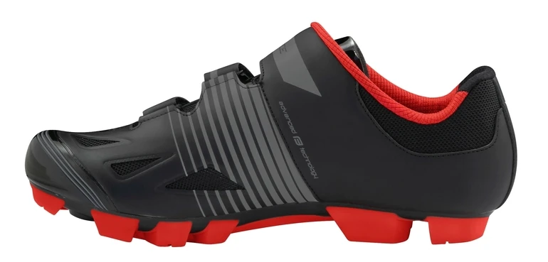 Force Turbo MTB Sko Sort/Grå/Rød - Bilde 2