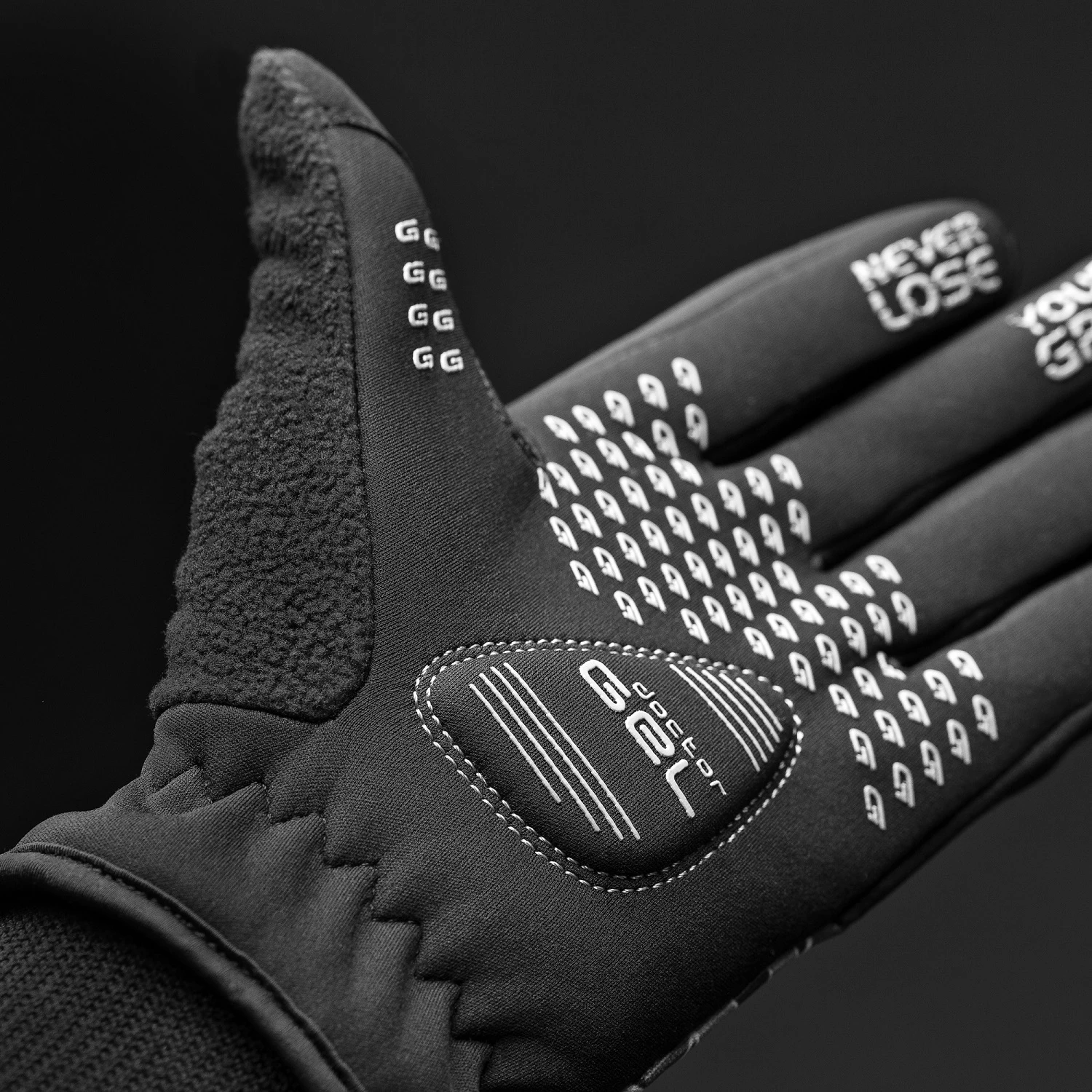 GripGrab Rebel Jr Vinterhansker Sort/Grå Camo 2 GripGrab Rebel Jr Vinterhansker Sort/Grå Camo - Bilde 2