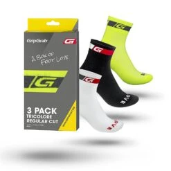 GripGrab Tricolore 3pak Sommersokker