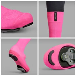 GripGrab Flandrien Vanntett Strikket Skoovertrekk Rosa -Force Butikk GripGrab Flandrien Vandtaet Strikket 1635164426 02