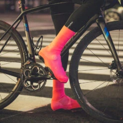 GripGrab Flandrien Vanntett Strikket Skoovertrekk Rosa -Force Butikk GripGrab Flandrien Vandtaet Strikket 1635164426 03