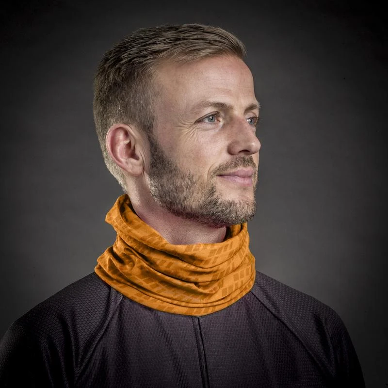GripGrab Multifunctional Neck Warmer Oransj 2 GripGrab Multifunctional Neck Warmer Oransj - Bilde 2