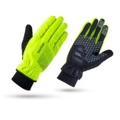 GripGrab Ride Hi-Vis Windproof Thermal Neon