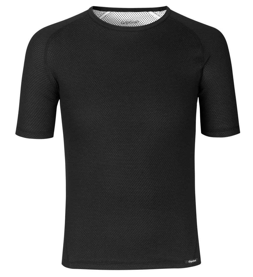 GripGrab Ride Thermal Base Layer Kortermet Sort 1 GripGrab Ride Thermal Base Layer Kortermet Sort