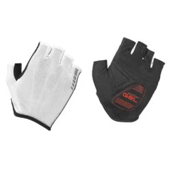 GripGrab Solara Tan Through Sykkelhansker Hvit