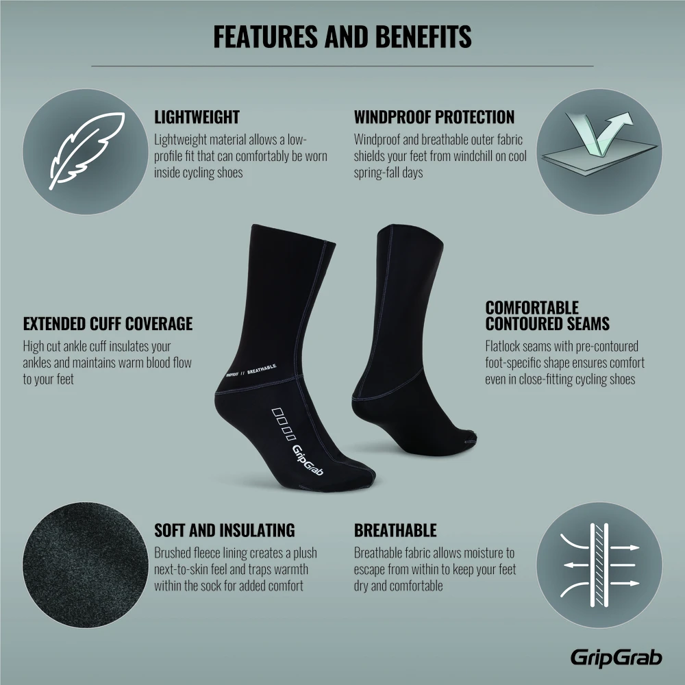 GripGrab Windproof Sock 2 GripGrab Windproof Sock - Bilde 2