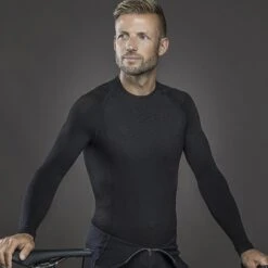 GripGrab Expert Seamless Thermal Superundertøy Med Lange Armer Sort -Force Butikk GripGrab svedundertroeje med lange ar 1536909413 02