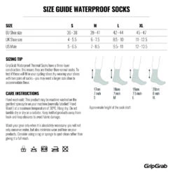 GripGrab Vanntett Merino Vintersokk Sort 11 GripGrab Vanntett Merino Vintersokk Sort -Force Butikk GripGrab vandtaet merino vinterstroemp 1634905868 05