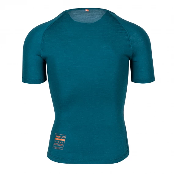 Isadore 100% Merino SS Baselayer Atlantic Blue 2 Isadore 100% Merino SS Baselayer Atlantic Blue - Bilde 2