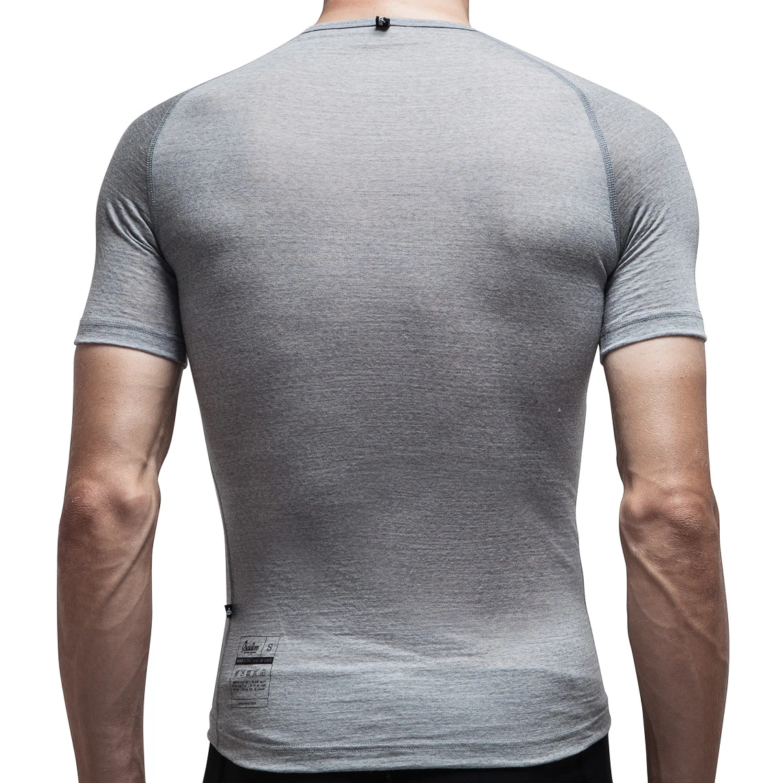 Isadore 100% Merino SS Baselayer Grå 2 Isadore 100% Merino SS Baselayer Grå - Bilde 2