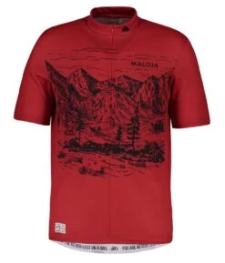 Maloja SerlasM Kortermet Jersey Rød