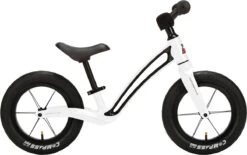 MBK Motobecane Roadie Løpesykkel 12" Blank Hvit Med Svart