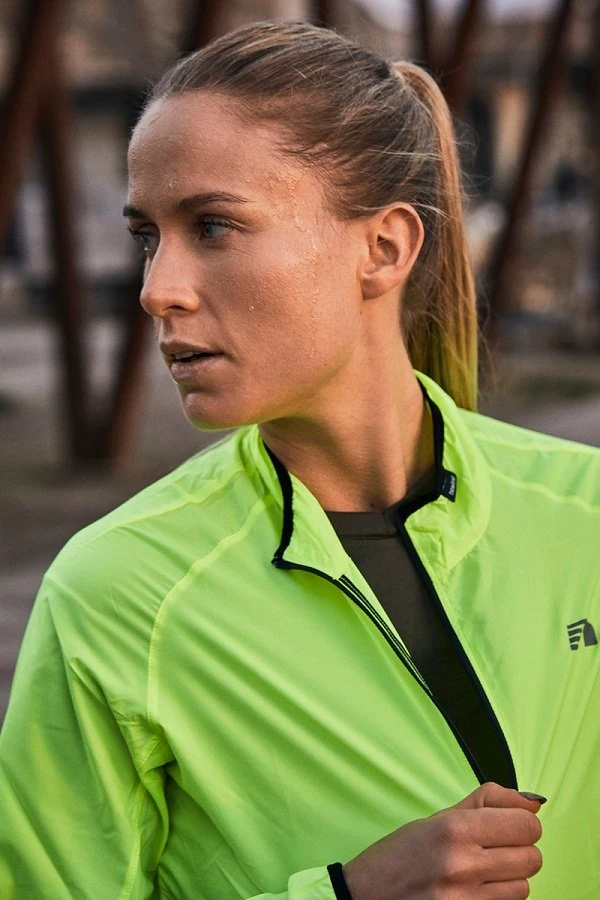 Newline Base Windpack Jakke Gul Dame 3 Newline Base Windpack Jakke Gul Dame - Bilde 3