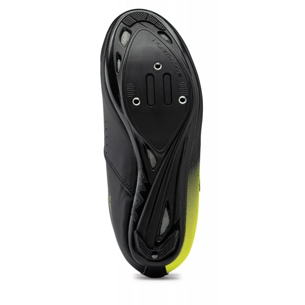 Northwave Core Junior Racer Sykkelsko Svart/gul 3 Northwave Core Junior Racer Sykkelsko Svart/gul - Bilde 3