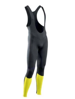 Northwave Force 2 Bibtights Med Innlegg Sort/Gul