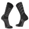 Northwave Husky Ceramic High Sykkelsokker Sort/Grå