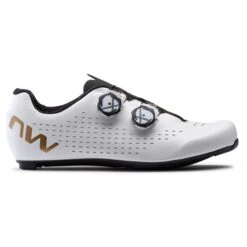 Northwave Revolution 3 Carbon Sko Hvit/bronse