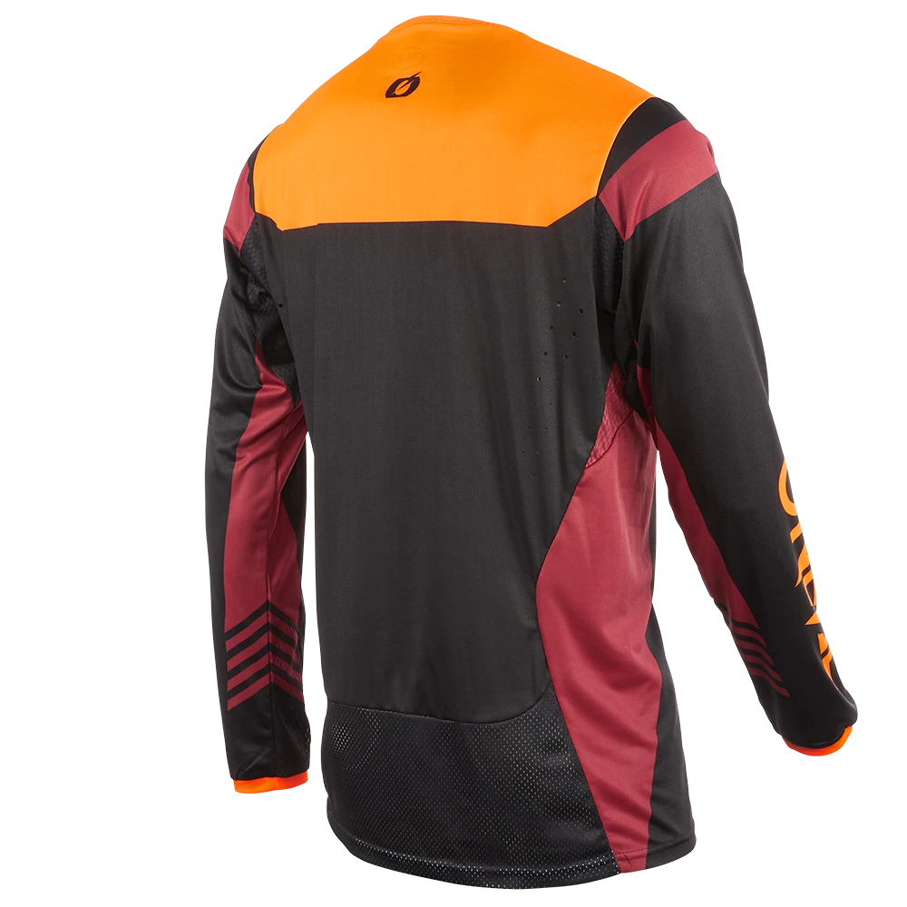 Oneal O'Neal Element FR Hybrid V.22 MTB Trøye Sort / Rød / Oransj 2 Oneal O'Neal Element FR Hybrid V.22 MTB Trøye Sort / Rød / Oransj - Bilde 2