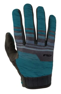 R2 Guide Sykkelhandske Petrol Grønn/Svart