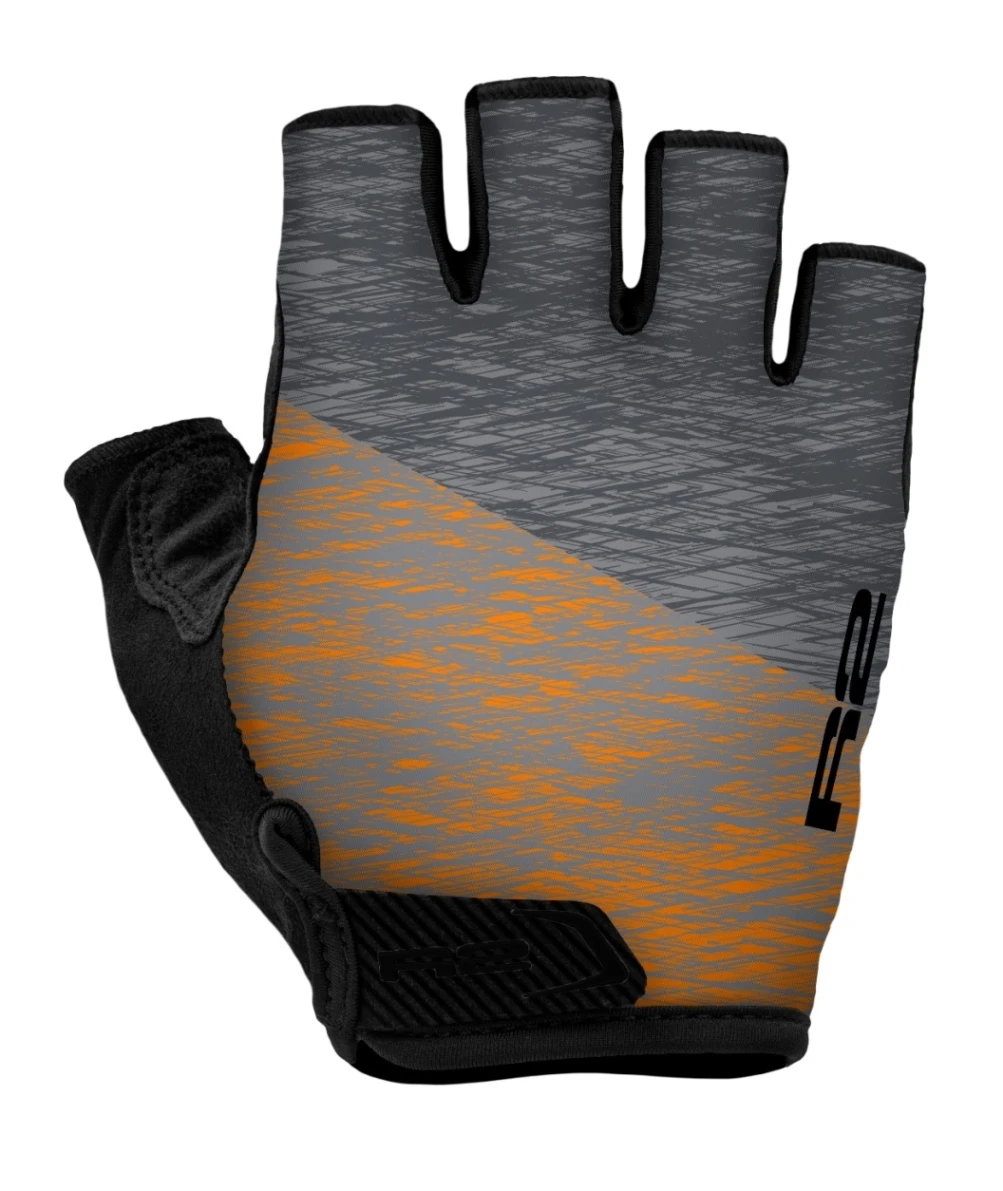 R2 Spike Sykkelhansker Grå/Oransje 1 R2 Spike Sykkelhansker Grå/Oransje