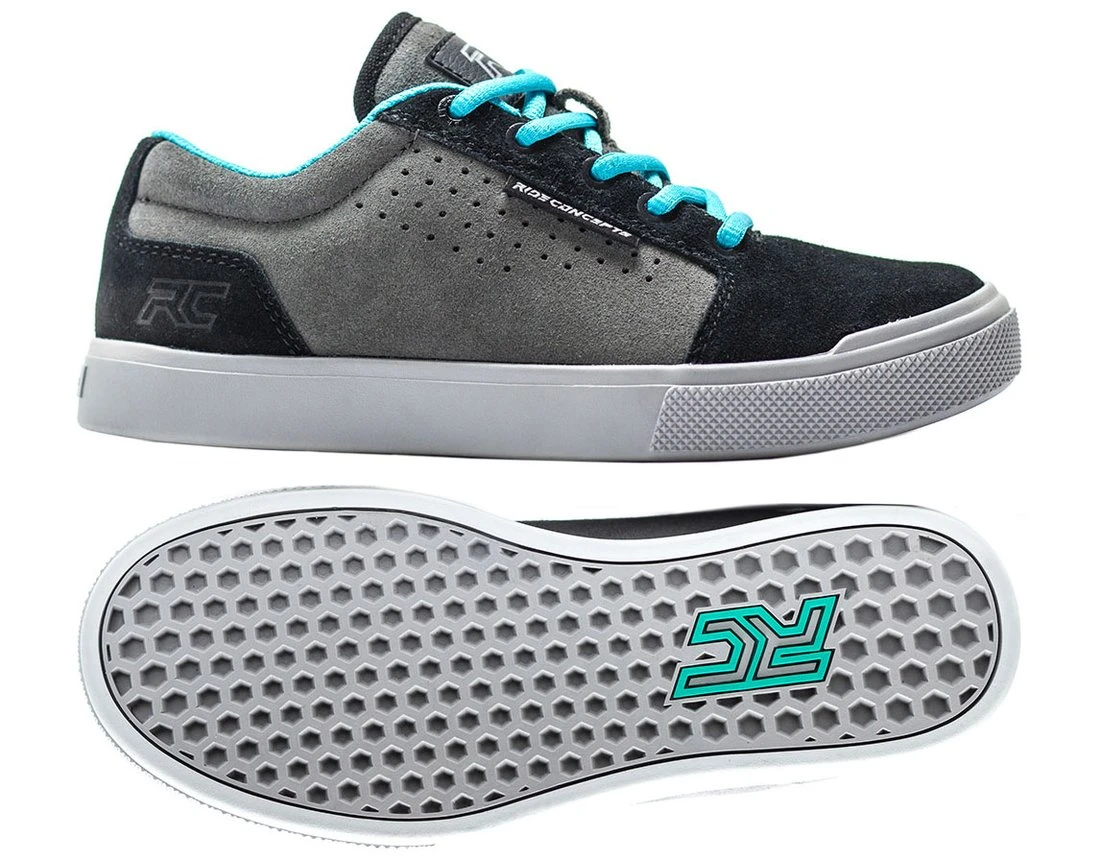 Ride Concepts Vice Junior - Grå / Sort 1 Ride Concepts Vice Junior - Grå / Sort