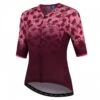 Rogelli Animal Jersey Dame Bordeaux/Rosa