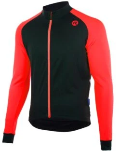 Rogelli Caluso 2.0 Fleece Trøye Sort / Rød