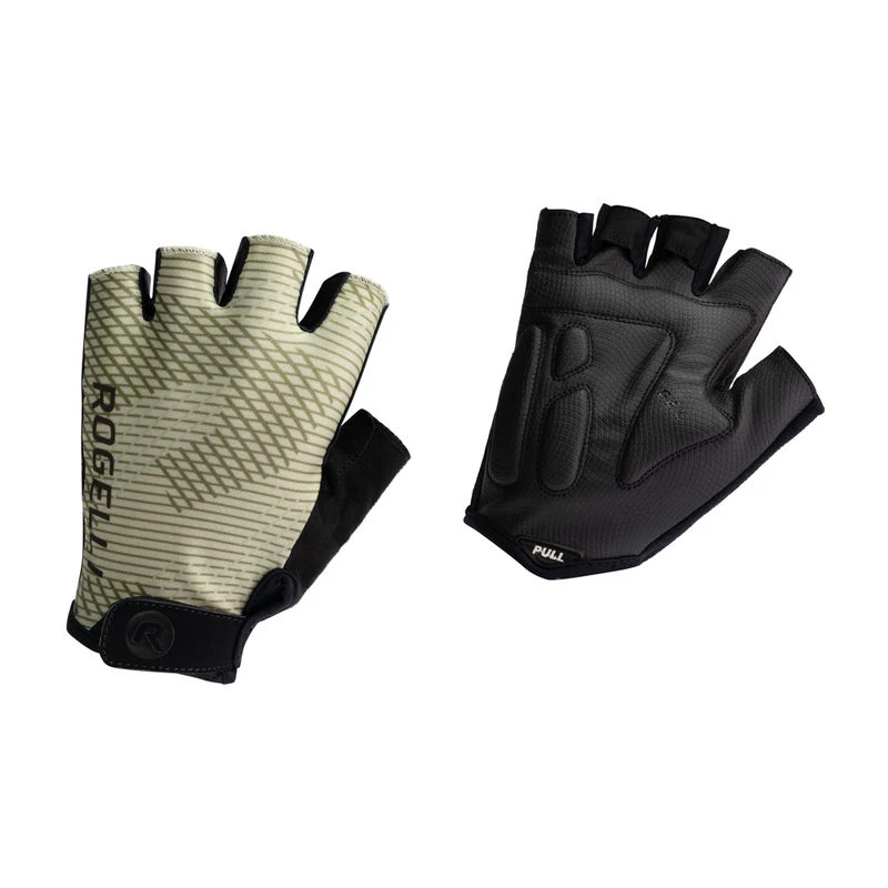 Rogelli Camo Sykkelhansker Med Innlegg - Grå 1 Rogelli Camo Sykkelhansker Med Innlegg - Grå