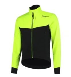 Rogelli Contento 2.0 Sykkeljakke - Neon / Sort