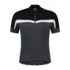 Rogelli Course Kortermet Jersey - Svart/Hvit/Grå