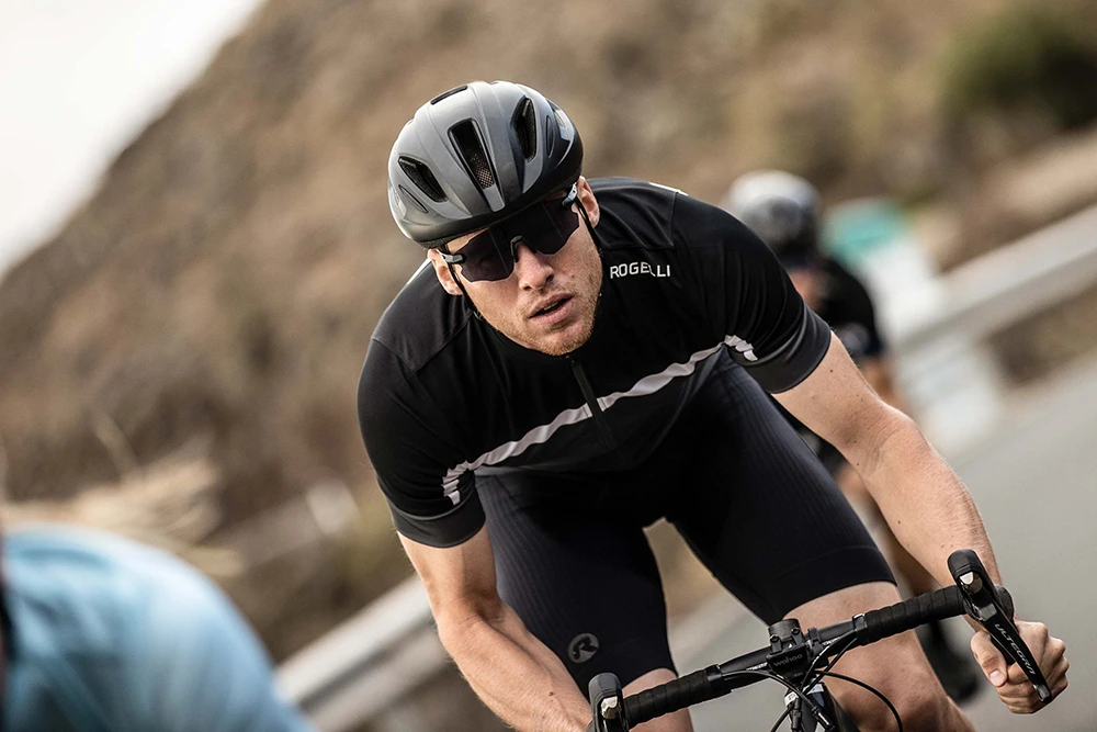 Rogelli Course Kortermet Jersey - Svart/Hvit/Grå 6 Rogelli Course Kortermet Jersey - Svart/Hvit/Grå - Bilde 6