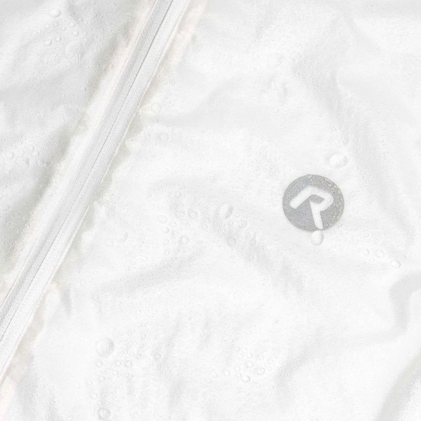 Rogelli Emergency Regnjakke Hvit 5 Rogelli Emergency Regnjakke Hvit - Bilde 5