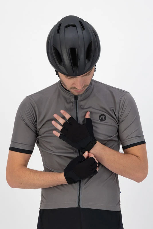 Rogelli Essential Sykkelhanske Med Innlegg - Svart 2 Rogelli Essential Sykkelhanske Med Innlegg - Svart - Bilde 2