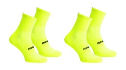 Rogelli Essentials Coolmax Strømper 2-pak Fluo