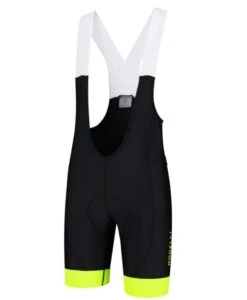 Rogelli F.eks.Bib Shorts Med Innlegg - Sort/Neon