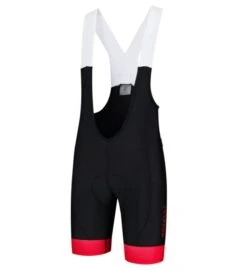 Rogelli F.eks.Bib Shorts Med Innlegg - Sort/Rød