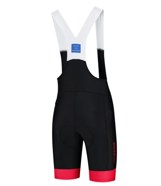 Rogelli F.eks.Bib Shorts Med Innlegg - Sort/Rød 2 Rogelli F.eks.Bib Shorts Med Innlegg - Sort/Rød - Bilde 2